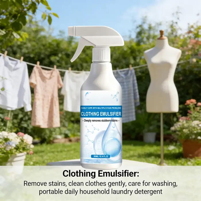 Émulsifiant Textile pour Nettoyage et Élimination des Taches Tenaces