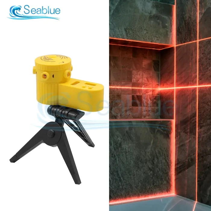 Niveau Laser à lignes transversales multifonctions, équipement de mesure Ertical horizontal LV60 avec trépied, outils de niveau laser trena