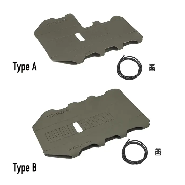Protection thermique DMGear pour rail de fusil tactique - Couvre-rail 500D Nylon pour chasse