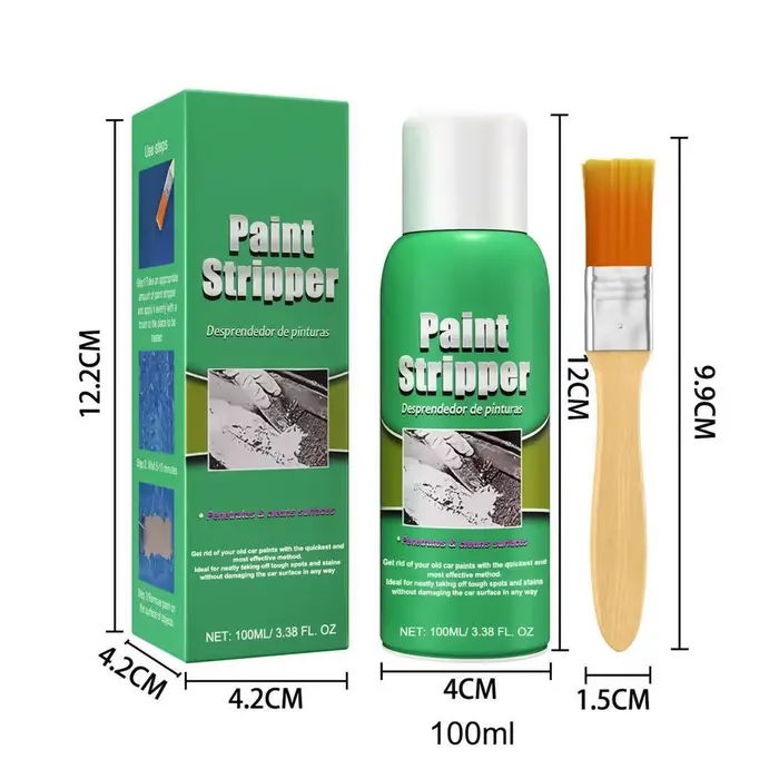 Dissolvant de peinture de voiture, décontamination de Surface métallique, remise à neuf, lavable à l