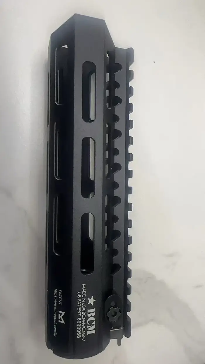 Support de lunette de visée en aluminium BCM 7/10/11.5/13.5 pouces pour fusils M4 M16 AR10 AR15 M-Lo