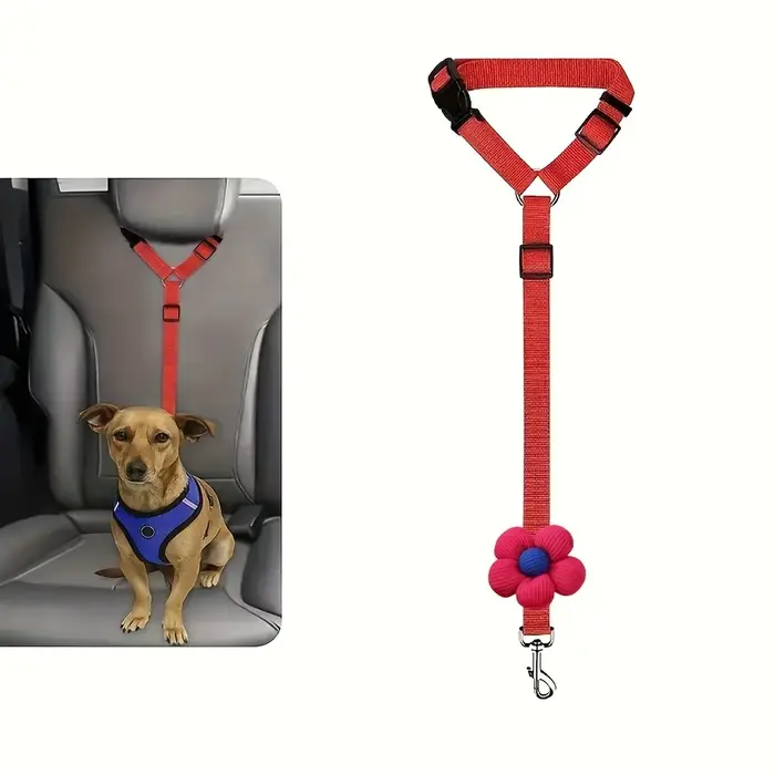 Ceinture de sécurité pour chien pour véhicule sécurisé, laisse de sécurité pour chien dans les véhic