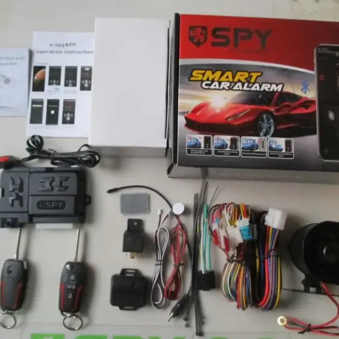 Éventuelles Y-Système d'alarme de voiture de sécurité automatique, application Bluetooth universelle, télécommande unidirectionnelle, passif, prédire, PKE