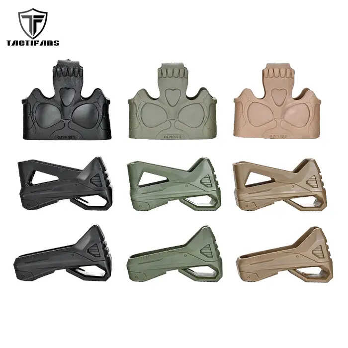 Tactique 7.62 5.56 Magazine rapide tirer MAG assistance extracteur Cage en caoutchouc boucle tir acc