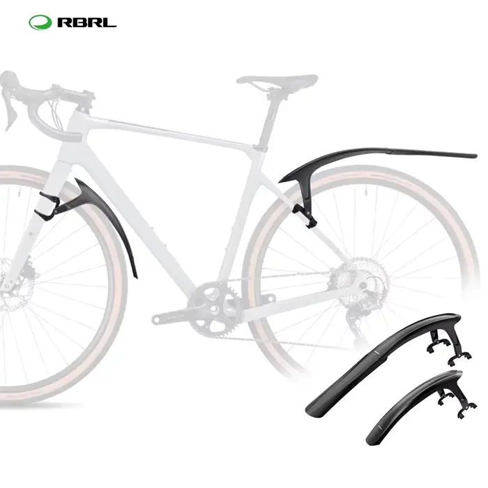 RBRL-Garde-boue universel réglable et facile à installer pour vélo de route, aile en gravier 700c, 2