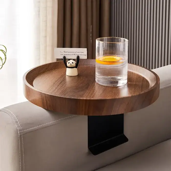 Accoudoir de canapé réglable mobile, mini table basse, étanche, tache, degré, coin, rangement, meubl