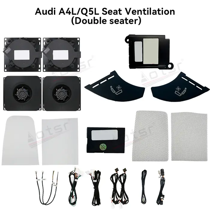 Accessoires automobiles de coussin de voiture, siège ventilé chauffant pour Audi A4L-Q5L génération,