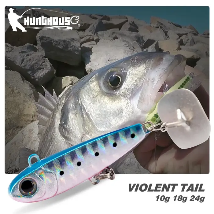 Leurre de pêche Hunthouse Violent Tail 2.0