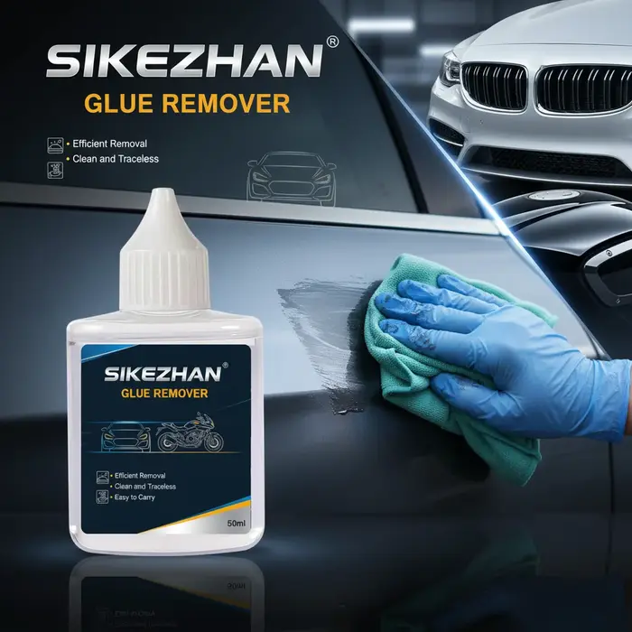 Dissolvant de colle pour automobile et moto – Dissolution rapide