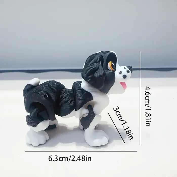 Modèle d'épagneul Springer mignon et idiot imprimé en 3d
