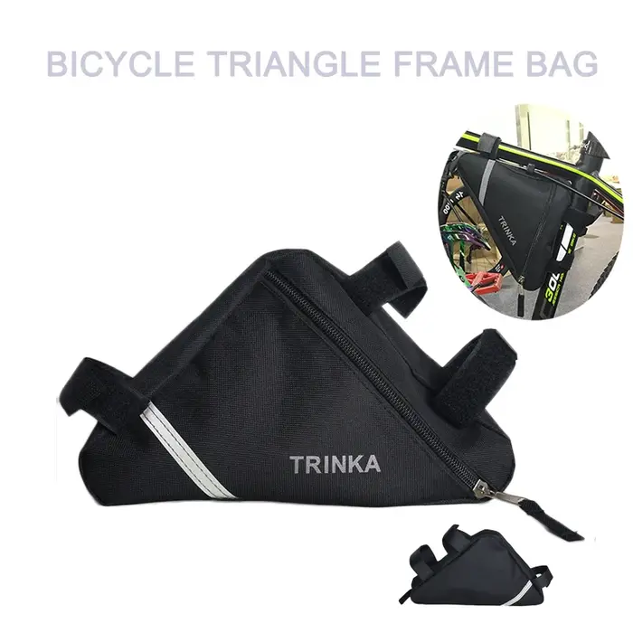Vélo Triangle Sac Vélo Avant Cadre Guidon Étanche Sacs De Cyclisme Pièces De Vélo