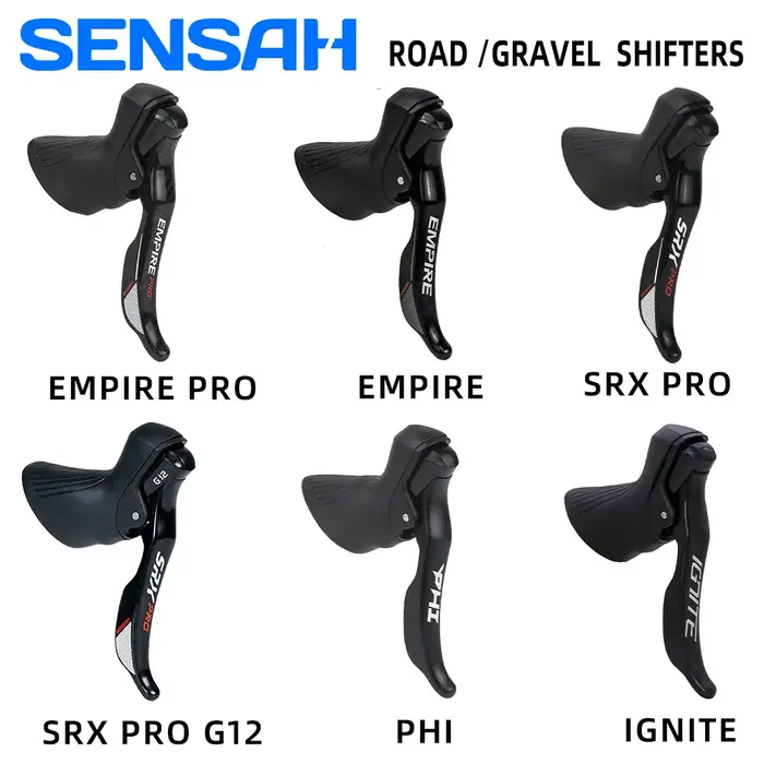 SENSAH – leviers de vitesses pour vélo de route, L/R 9 10 11 12 vitesses, Empire PRO PHI IGNITE SRX 