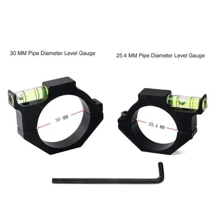 Niveau à bulle laser pour lunette de fusil diamètre 25.4mm 30mm 35mm monture anneau réglage précision chasse