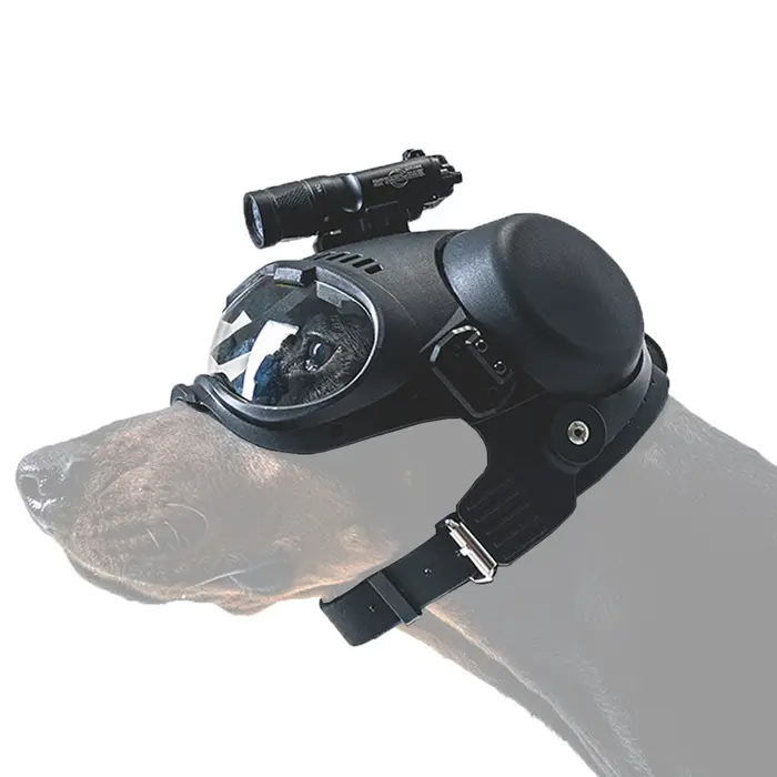 Casque tactique pour chien
