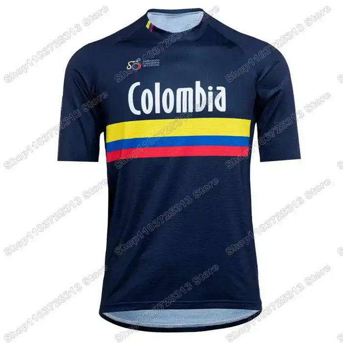 T-shirt de l'équipe nationale de Colombie 2026,Fédération de Colombie Maillot de cyclisme BMX unisex
