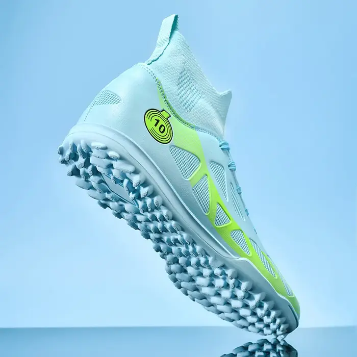 Chaussures de football professionnelles TF pour adolescents, chaussures d'entraînement résistantes à
