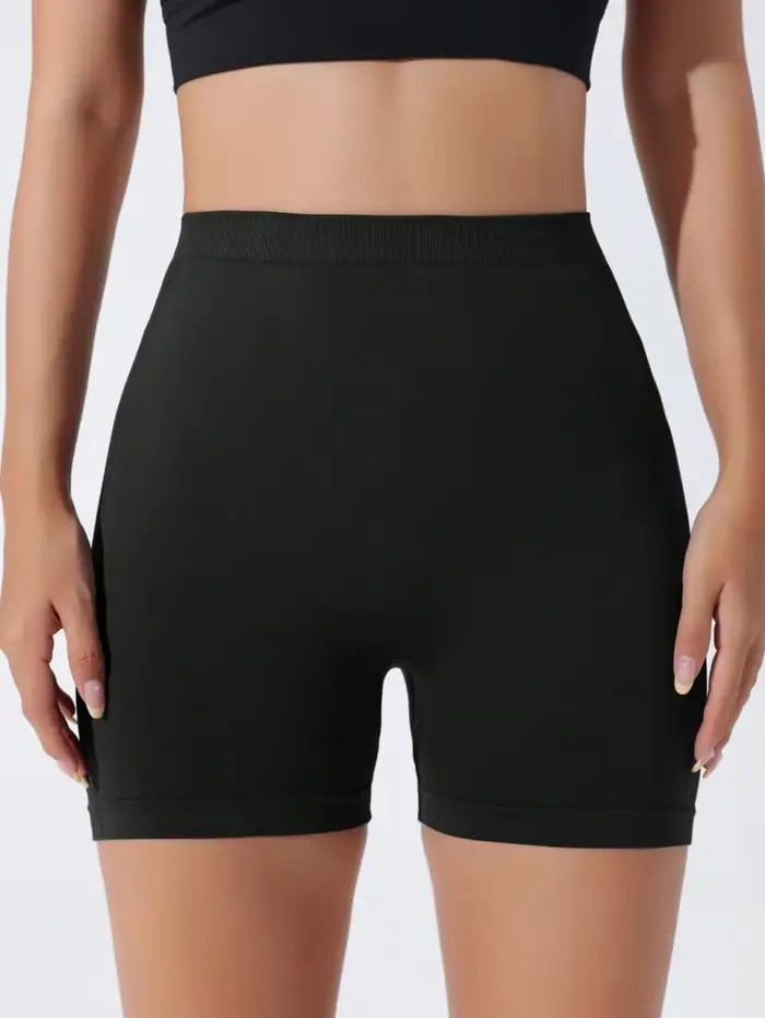 Short de Yoga taille haute sans couture d'Europe et d'amérique, pantalon de Fitness pour le serrage 