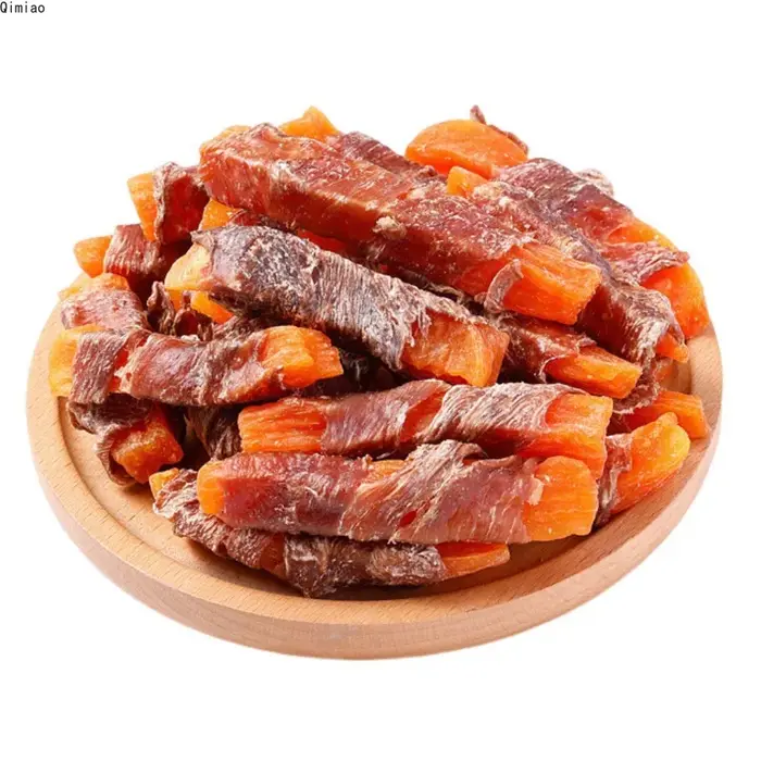 200 g/400 g (7.05 oz/14.1 oz) friandises pour chiens de petite, moyenne et grande-canard pomme de te