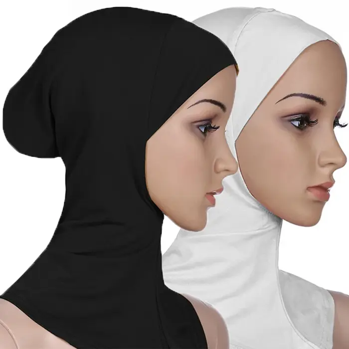 Ramadan islam hijab voile femme musulman sous-écharpe foulard musulmane pour femme tête foulards fem