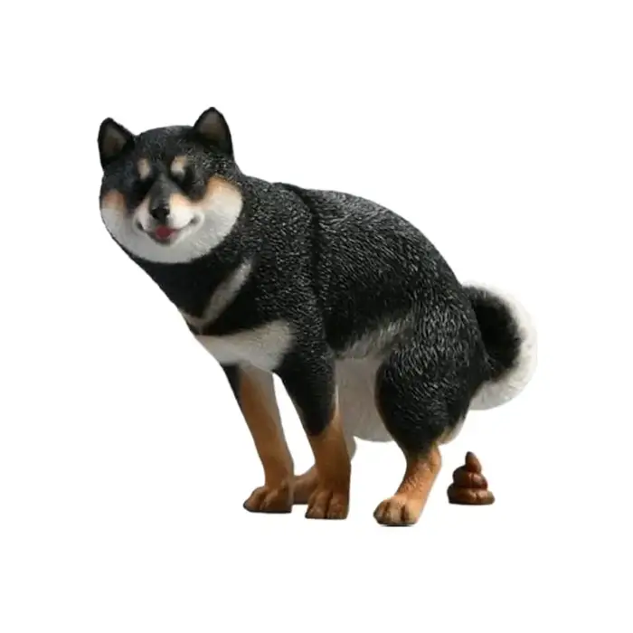 Ensemble de figurines Shiba Inu, miniatures réalistes, objets de collection, décoration de maison un