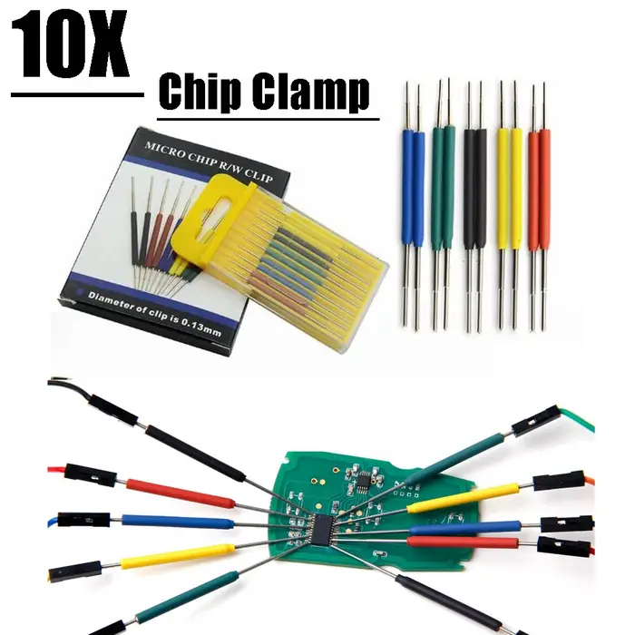 Pince de test de puce universelle, clip de test IC, analyseur logique BIOS SOP SOIC SOP8 SMD, prise 