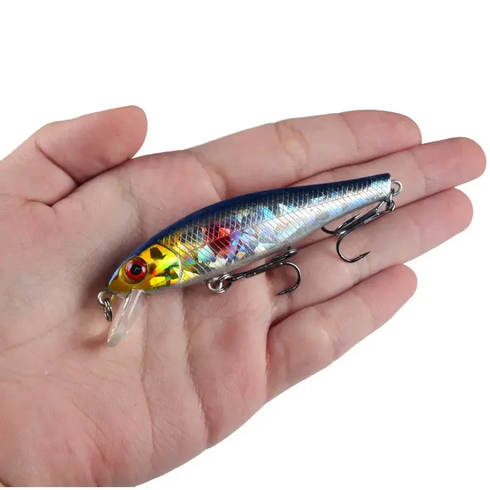 1 pièces leurre de pêche méné Laser artificiel réaliste 8.5 cm 9.2g appât dur en plastique flottant 