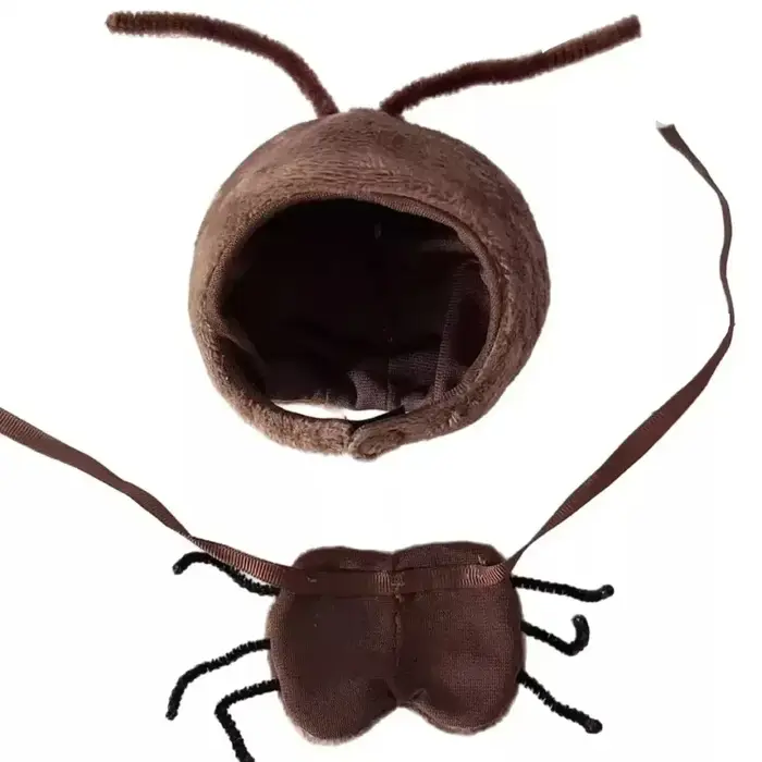 Vêtements de poupée en coton cafard 10cm, joli costume, vêtements de poupée, tenue créative et amusa