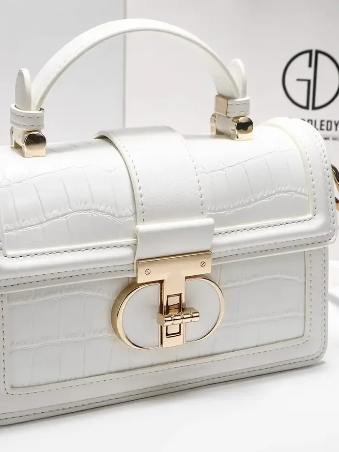 Sacs de créateurs de luxe avec cuir imprimé Alligator de haute qualité et sac à bandoulière Portable