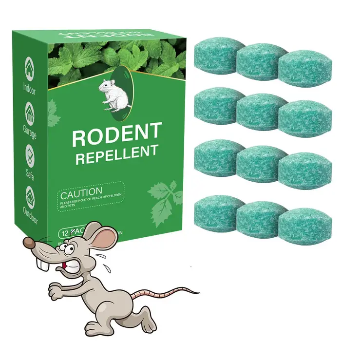 Boules répulsives pour rongeurs et insectes, protection durable pour intérieur et extérieur, piège anti-nuisibles, boules de camphre pour usage domestique et commercial