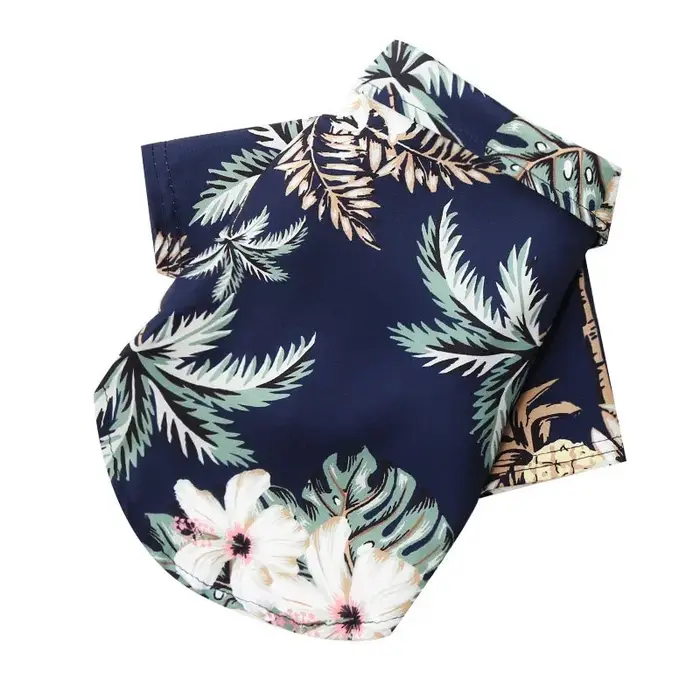 Chemise de plage hawaïenne en forme d'ananas pour chiens de petite à moyenne taille, Golden Retrieve
