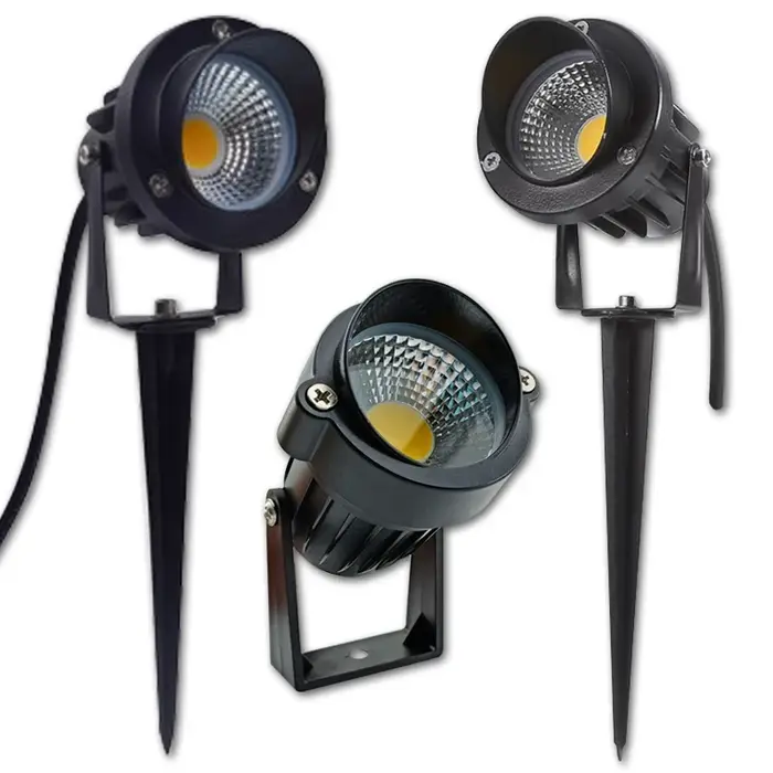 3W 5W 10W extérieur jardin paysage lumière AC220V 110V DC12V LED pelouse lampe COB éclairage étanche