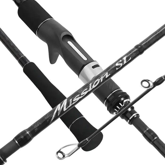 Nouveau MADMOUSE japon pièces Fuji complètes canne à gabarits lente MISSION SL 1.9M JIG80-330G canne