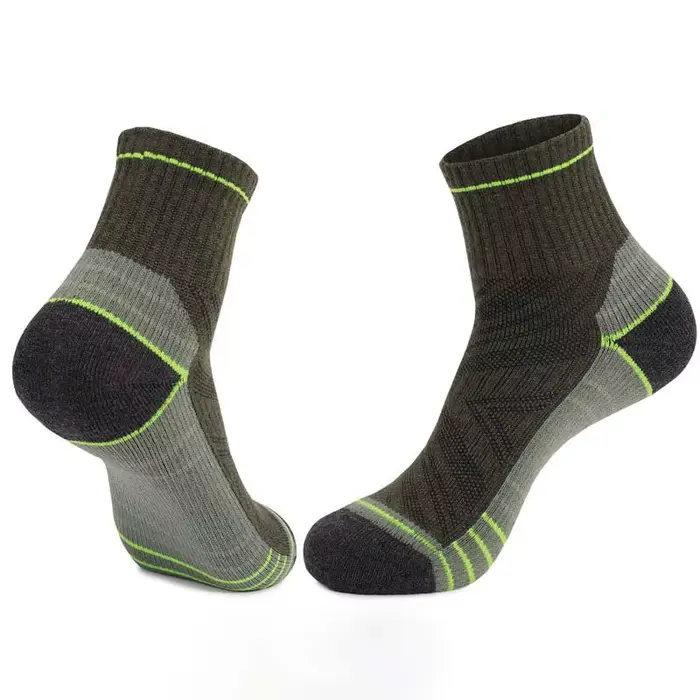 Chaussettes randonnée laine mérinos homme femme printemps automne chasse pêche trekking ski running