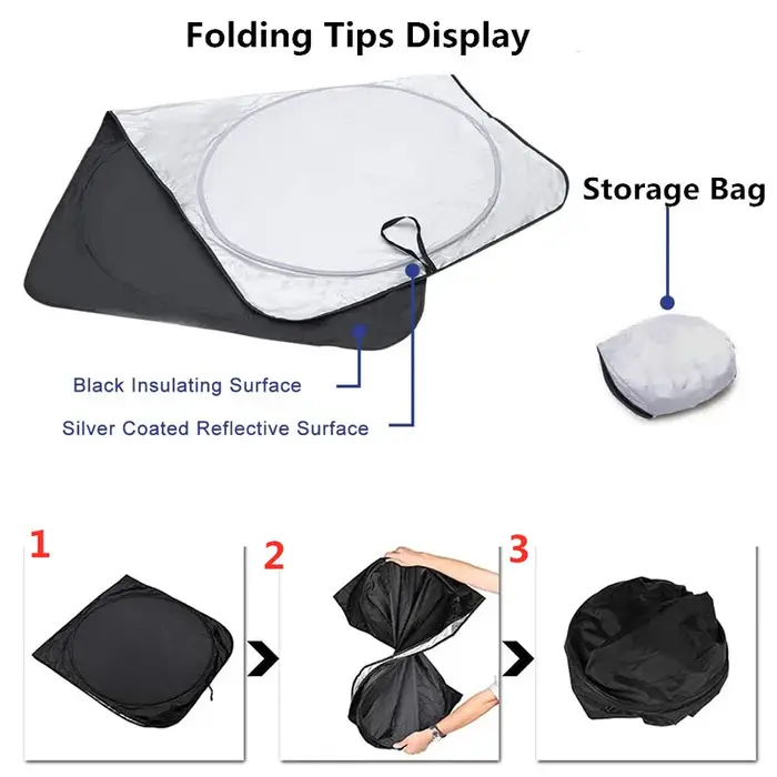 190x90CM universel Protection UV bouclier avant arrière voiture fenêtre pare-soleil pare-soleil visi