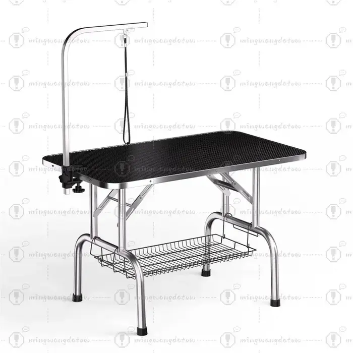 Table de toilettage pliable pour chiens