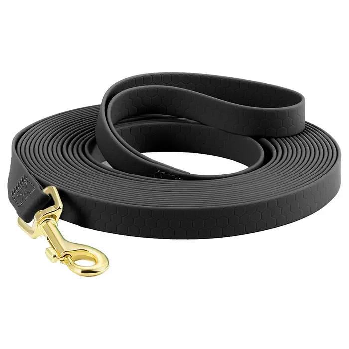 Laisse longue en PVC pour chien, 3M 6M 9M 12M 15M, facile à nettoyer, étanche, entraînement à la mar