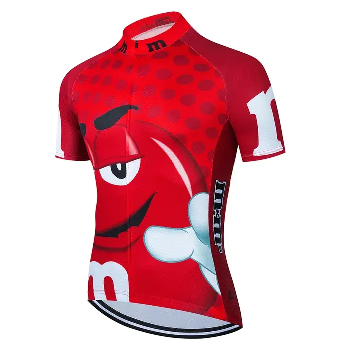 Vêtements de cyclisme pour hommes, dessin animé, manches courtes, vtt, Ropa Ciclismo, vêtements de s