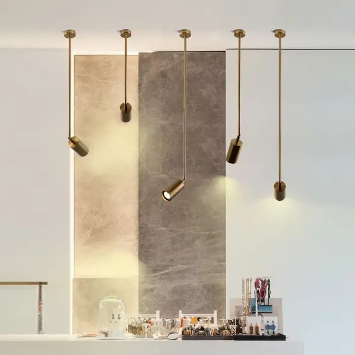 Lampe LED Suspendue au Design Nordique Moderne, Angle Réglable, Luminaire Décoratif d'Nik, Idéal pou