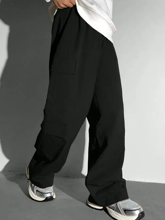 Pantalons pour garçons, salopettes, style multi-poches, taille grande et moyenne pour enfants, adapt