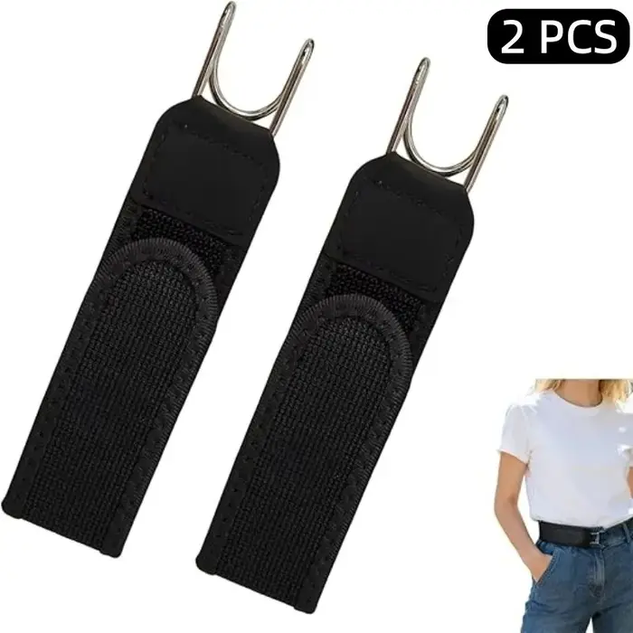 Ceinture élastique tactique à crochet, fermeture invisible sans boucle, adaptée à la chasse, à la pê
