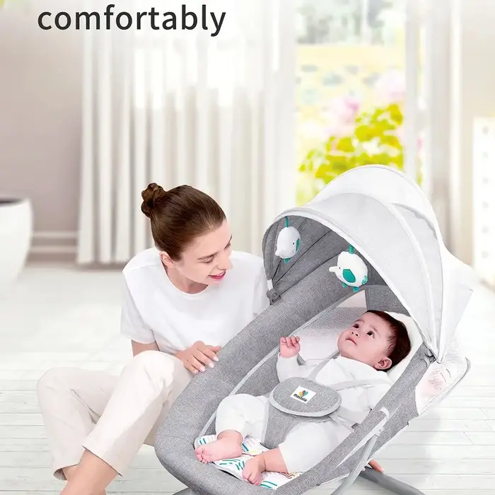 Berceau pour bébé chaise à bascule lit bébé berceaux Moises pour bébés lit bébé Mobile de 0 à 3 ans 