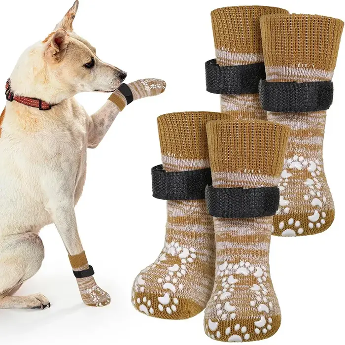 Chaussettes antidérapantes pour chiens