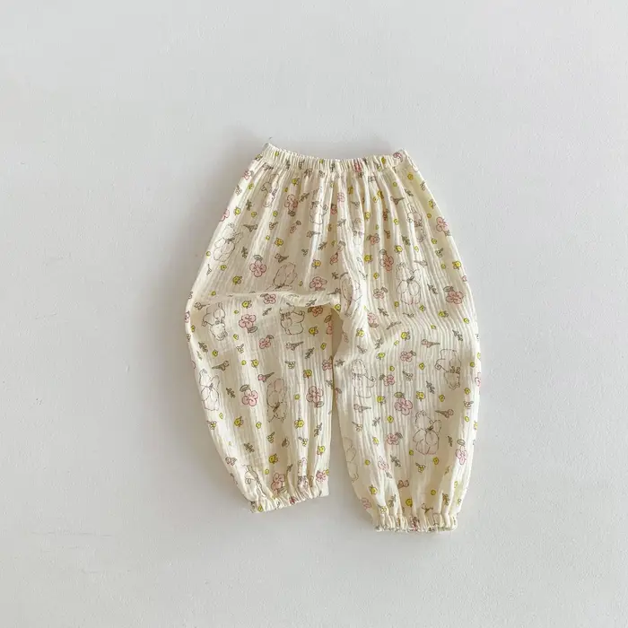 Viser anti-moustiques pour enfants, vêtements d'été, nouveau style, floral fjadt, décontracté, sarou