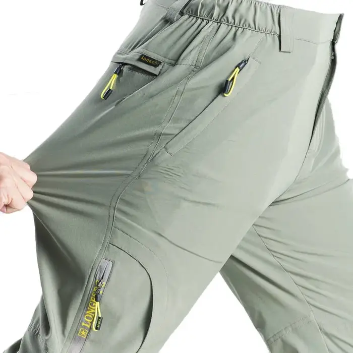 Pantalon randonnée été homme stretch respirant fin pêche chasse séchage rapide