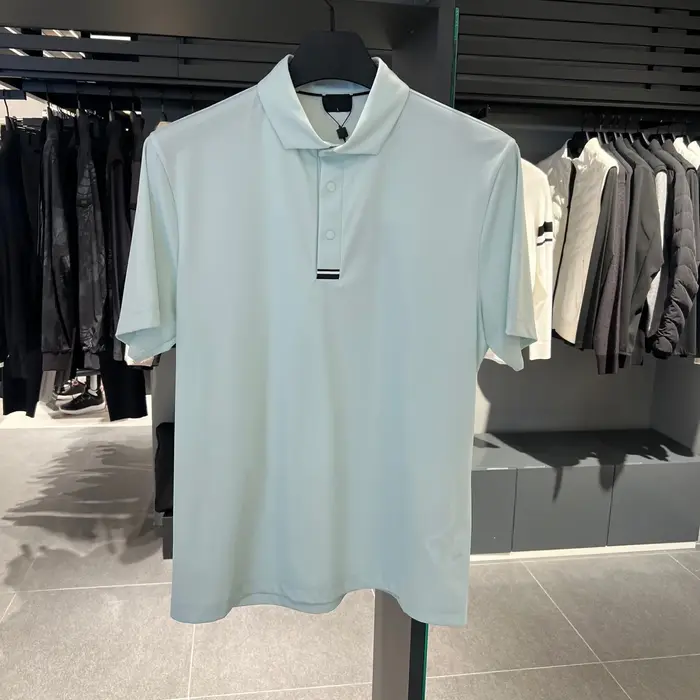 Vêtements de golf pour hommes, nouveau modèle d'été, haut de sport polyvalent à manches courtes, res