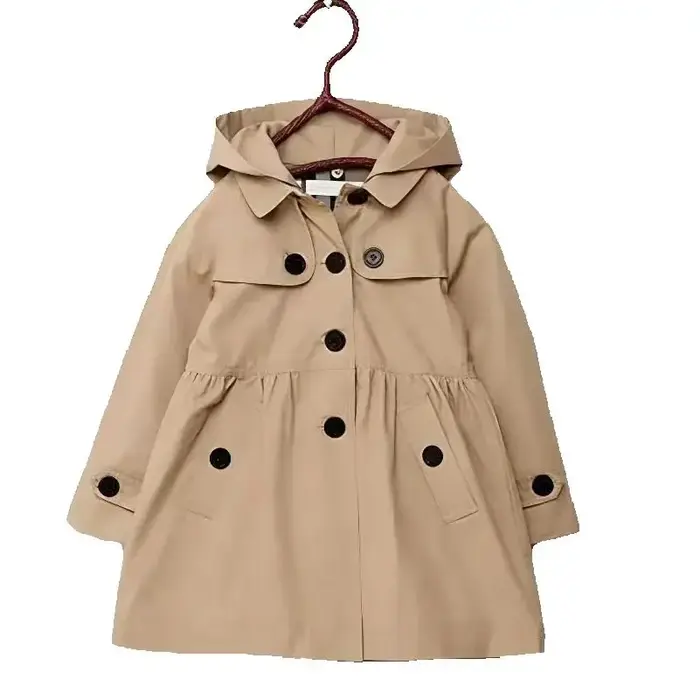 Veste coréenne pour enfants, version printemps-automne, cardigan de couleur unie, longue veste décon