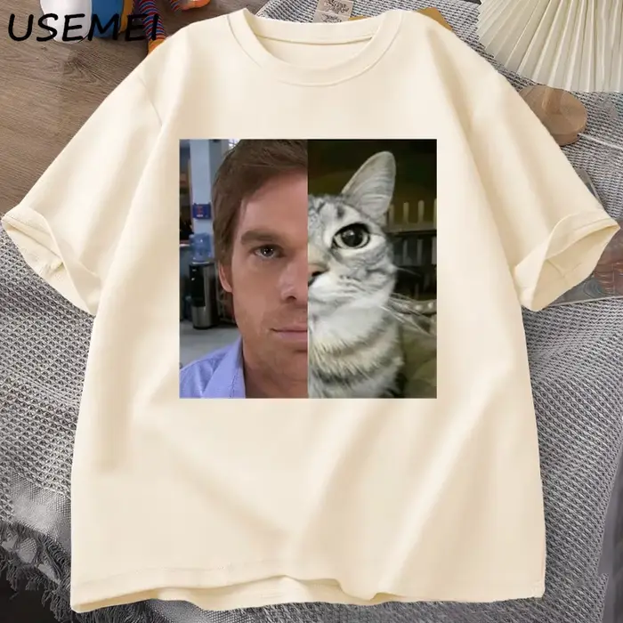 T-shirt Dexter Morgan en coton de haute qualité pour hommes, style décontracté et moderne, vêtement universel pour toutes les saisons, occasions quotidiennes et cadeaux pour hommes