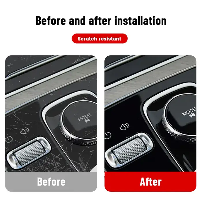Film de protection anti-rayures en TPU pour Console centrale intérieure de voiture