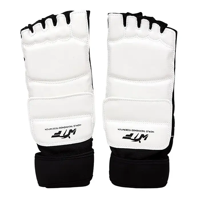 Gants de pieds en cuir pour Taekwondo, anneau de Rotterdam, protection de rinçage de karaté, équipem