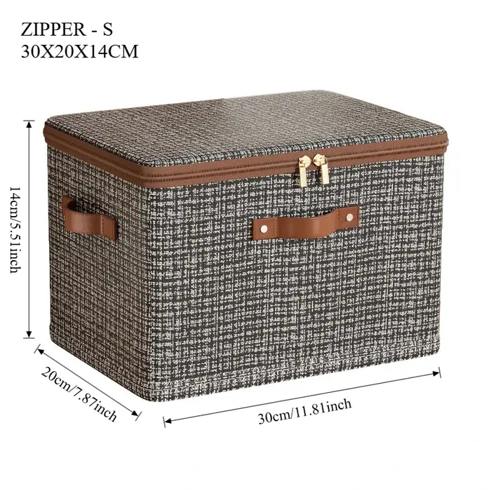 Conteneur de rangement de placard pliable, poubelle de rangement de vêtements de garde-robe de maiso